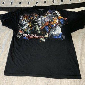 Transformers Huge Graphic Mens T-Shirt Size XXL 2X